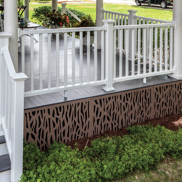 Barrette Outdoor Living Vinyl Straight Railing & Reviews Wayfair